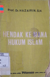Hendak ke mana hukum islam : Hazairin
