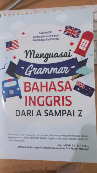 Menguasai grammar Bahasa Inggris dari A sampai Z