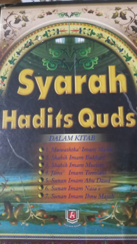 Syarah hadits qudsi / Team Daar Al Bazz