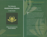 The Kakawin Ghaṭotkacāśraya