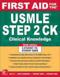 First aid for the USMLE step 2 CK