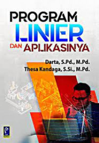 Program Linier dan Aplikasinya