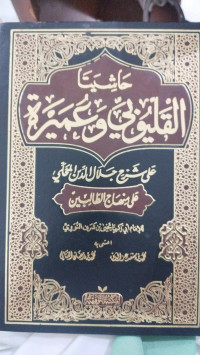 Hasyiyah al Qalyubi wa umairah 'ala Syarhi Jalaluddin al Mahalli 'ala Minhaj al Thalibin Juz 3: Abi Zakariya Yahya bin Syarafa al Nawawi