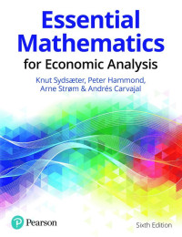 Essential mathematics for economic analysis