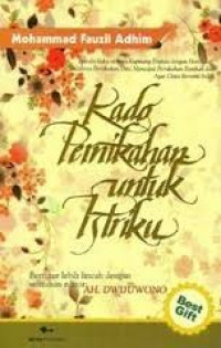 Kado pernikahan untuk istriku : M. Fauzil Adhim