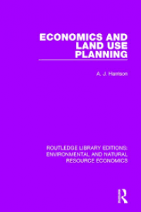 Economics and land use planning