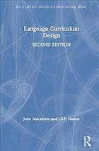 Language curriculum design