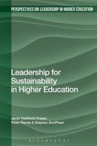 Leadership for sustainability in higher education