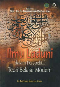 Ilmu laduni dalam perspektif teori belajar modern / A. Busyairi Harits