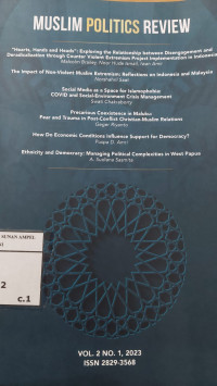 Precarious coexistence in Maluku : Fear and trauma in post confict christian-muslim relations