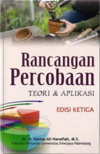 Rancangan Percobaan : Teori dan aplikasi