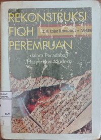 Rekonstruksi Fiqh Perempuan / Budi Munawar-Rachman