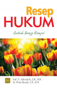 Resep Hukum: sebuah bunga rampai