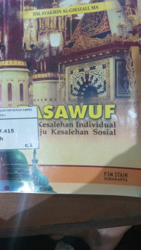 Tasawuf dari Kesalehan Individual menuju Kesalehan Sosial