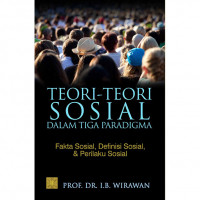 Teori-teori Sosial dalam tiga Paradigma : Fakta Sosial, Definisi Sosial, dan Perilaku Sosial